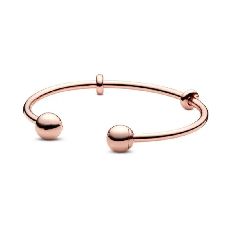 Pulseira Feminina em Prata 925 Ajustável com Zircônia, Joia Atemporal e Elegante para Presentear