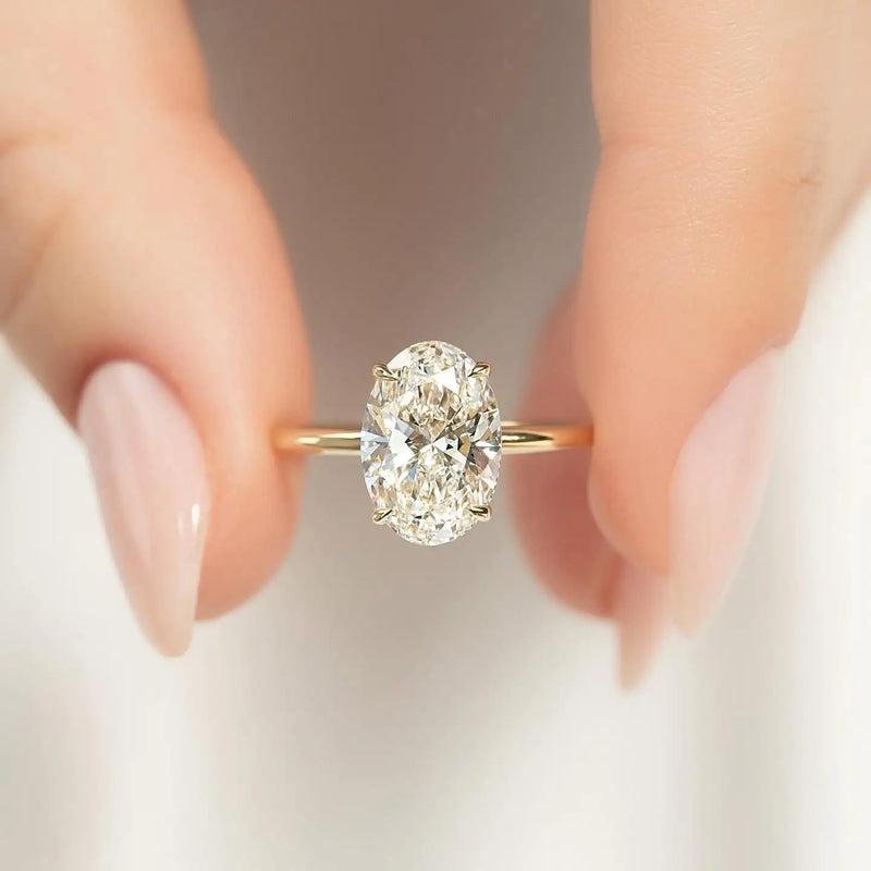 Anel Feminino de Noivado em Prata 925 com Zircão Brilhante 1–8ct, Joia Romântica e Atemporal