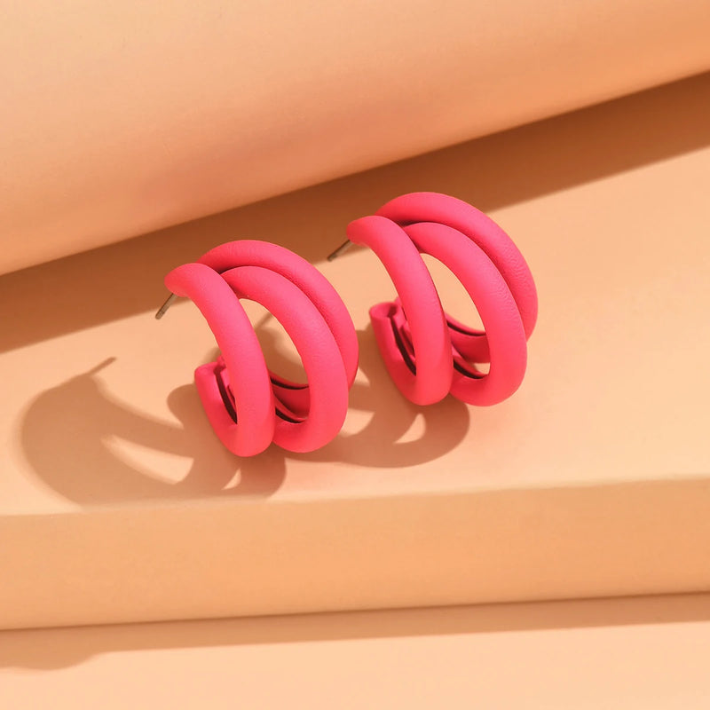 Brincos de Argola Dourados Geométricos, Design Vintage Elegante para Festas e Ocasiões Especiais