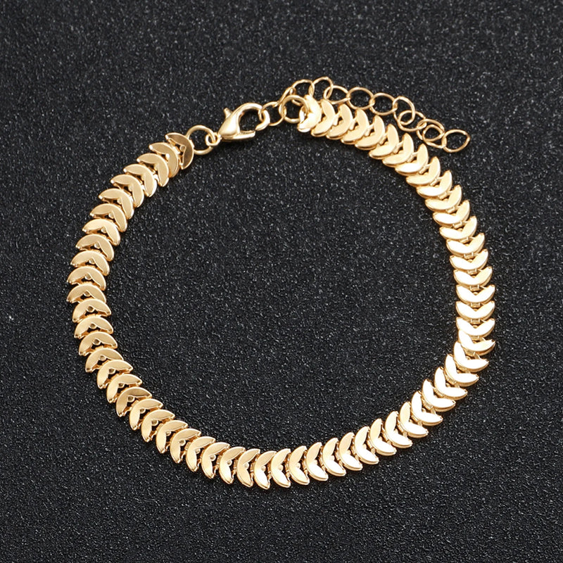 Kit com Relógio Feminino de Quartzo 38mm + Pulseira, Mostrador Romano Luxo Fashion e Casual