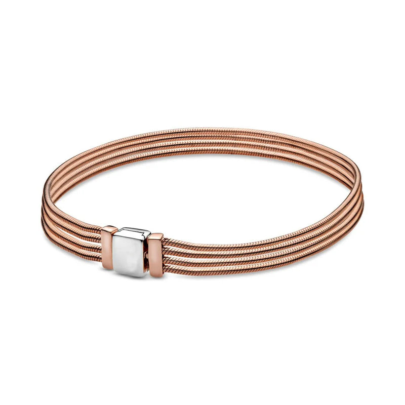 Pulseira Feminina em Prata 925 Ajustável com Zircônia, Joia Atemporal e Elegante para Presentear