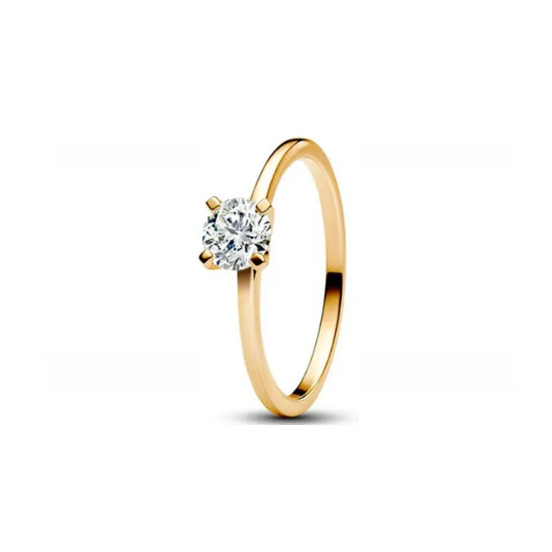 Anel Feminino em Prata 925 com Design Irregular de Coração Oval, Charme Moderno e Pedra Quartzo Fumê