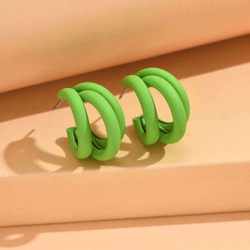Brincos de Argola Dourados Geométricos, Design Vintage Elegante para Festas e Ocasiões Especiais